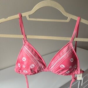 NWT Aerie Triangle Bikini Top